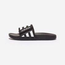 아디다스 아딜렛 컴포트 ADJ 키즈 C 블랙 FTWWHT EG1879