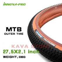 MTB 타이어 INNOVA-MTB 자전거 와이어 29x2.25/29x2.21/27x2.25/27x2.1 인치 펑크 방지 700x25C 로드 바, 04 MTB 27x2.1