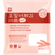 사옹원 매콤오징어튀김 1kg, 1팩