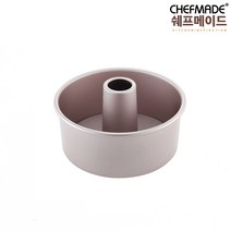 쉐프메이드 6인치 쉬폰케익팬 쉬폰케이크틀 1호 (지름 17cm x 높이 7cm)