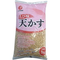 일본 코스모식품 덴까스 텐카스 텐까스 우동 새우향 후레이크 튀김가루 1kg 2팩