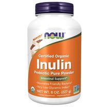 NOW Foods Prebiotic 이눌린 프리바이오틱 퓨어 파우더 8oz