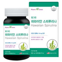 팜그린 하와이안 스피루리나 580mgx300정 피부건강 엽록소, 상세페이지 참조, 상세페이지 참조