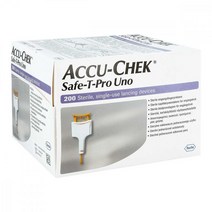 [독일 내수 정품](아큐첵)ACCU-CHEK Safe T Pro Uno II Lanzetten 200St
