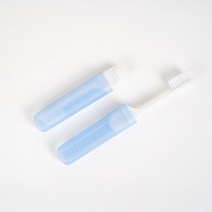 휴대용 접이 칫솔 1개 여행용 및 어린이칫솔