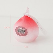 아로마 테라피 촛불 복숭아 기념품 양초 수제 과일 캔들 선물 생일 파티 결혼 홈 인테리어 dle, 하얀