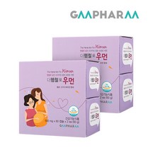 지엠팜 헴철포우먼 헴철100% 비타민D1000IU함유, 60g, 더헴철포우먼 더블세트 (240캡슐/4개월분), 2개