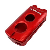 2021 nmax125 튜닝 스마트키 케이스 알루미늄 키커버 키홀더 야마하 엔맥스, Red - 레드, 1개