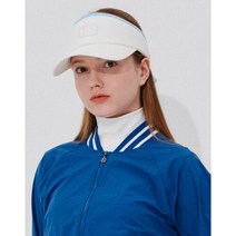 [AKMALL]헤지스 골프 여성 22FW 아이보리 로고자수 썬캡 HWHE2F5, 단품