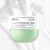 김정문 알로에 큐어 맥시 알로에베라 겔 크림 수딩젤 고보습 수분 진정 250ml, 2개