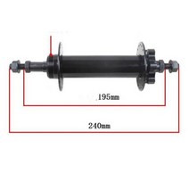 팻바이크 펫바이크 바위큰 자전거 26/20er 팻 바이크 허브 36H F135 R190 타이어 스노우 자이로토리 타입, 02 rear hub