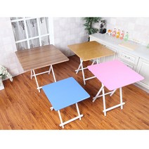 야외 매점 테이블 행사용 노점 마당 식탁 공원, 흰색 60 평방 높이 55