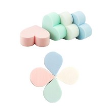 메이크업 퍼프 라텍스 스펀지 4px3set 택1 스폰지 화장 에어쿠션