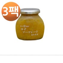 하나쿠요인 유자 마멀레이드 180g, 3팩
