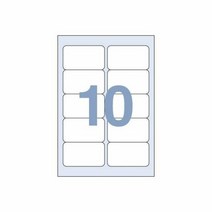 라벨용지 세모네모 라벨지 100매 C 3018 10칸 7052
