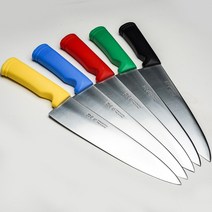 M&D 일제 업소용 위생 칼 식당 주방 칼라 식도 오색도, 옐로우