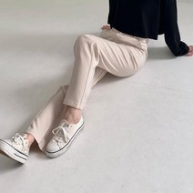 브이와이 VY 여자 하이웨이스트 투버튼 넓은 정장바지 팬츠