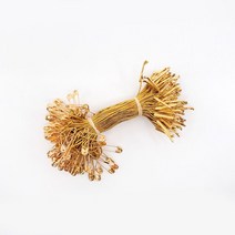 KP 옷핀실고리(골드핀 골드끈) 약100개 택고리 택끈, 상세페이지 참조