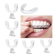 Eshylala 5 Pieces Teeth Whitening Trays Whitening Teeth Trays Whitener Mouth Guard Care Oral Hygiene, 5 Count (Pack of 1), Unflavored