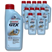 캐스트롤 GTX SP C5 0W-20 1L 12개 가솔린/디젤 100% 합성엔진오일 승차감 개선용