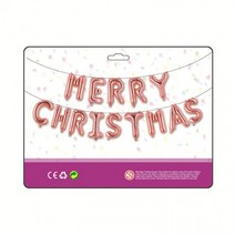 메리 크리스마스 로즈골드 merry christmas 풍선 가랜드 가렌더, 상세페이지 참조, 상세페이지 참조