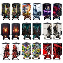16종 XBOX 엑스박스 엑박 엑시엑 X 시리즈 캐릭터 일러스트 커버 데코 시트지 스티커, NO.12
