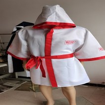 복싱 가운 후드 망토 로브 유니폼 긴 소매 킥복싱 권투 무에타이 용품 시합 대회 성인