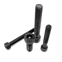 공구부속품 블랙 등급 12.9 스틸 DIN912 육각 소켓 캡 알렌 헤드 볼트 나사 길이 = 5-150mm M2 M2.5 M3 M4, 03 M3 50pcs_15 40mm