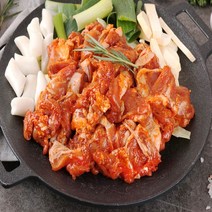 춘천북방닭갈비밀키트 최고급 닭다리살100% 1인분 세트(닭고기+매콤양념+야채+떡+고구마)항아리 숙성