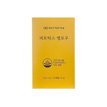 피토틱스 옐로우 프로바이오틱스 500mg x 30캡슐, 1개, 30정, 30정