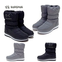 갓슈 폭시런 패딩부츠 보아털방한화 롱부츠 주름패딩슈즈