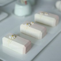 직사각형 6구 디저트 실리콘 몰드 프렌치 무스 케이크 마들렌 쿠키 몰드 디저트 몰드