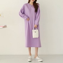 시크루즈 쿄븐 소매 퍼프 빅 박스 원피스_BDOE830