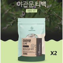 야관문차 삼각티백 국내산 건조 야관문잎차 비수리 티백차 야관문 우린물, 2팩, 50T