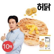 허닭 [허닭] 일품 닭가슴살 스테이크 옥수수 100g 10팩