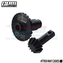 trx4m 탄소 스틸 프론트/리어 액슬 기어 TRAXXAS-1/18 4WD TRX4M 포드 BRONCO-97074-1TRX-4M 랜드 로버 디펜더-97054-1