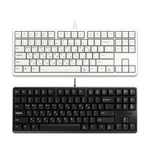 체리 CHERRY G80-3000S TKL 무보강 텐키리스 게이밍 기계식키보드, 청축, 블랙
