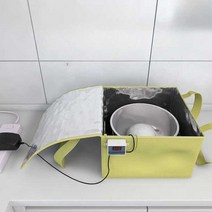 가정용 발효상자 온도 조절 휴대용 그릭요거트 유산균, 전원 공급 장치+30x30패드 + 온도 조절