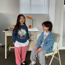 어반래빗 굿타임맨투맨 유아 아동 키즈티셔츠 아기맨투맨