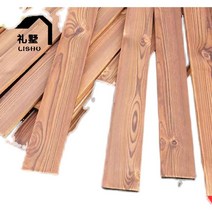 방부목기둥 DIY 기둥 각목 목재 데크 고정 펜스 휀스 탄화목 화단, 2.6cm두께x8.5cm너비x4m길이