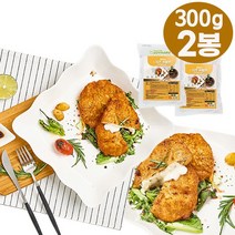 콩단백 콩고기 요리 치즈 커틀렛 식물성 콩가스 대체육 웰빙 반찬 600g, 단품