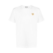 꼼데가르송 22FW 골드 하트 와펜 패치 티셔츠 AZ-T216-051-4