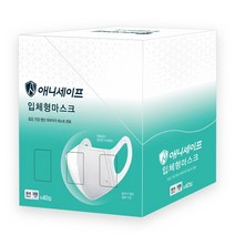 애니세이프 입체형 여름 마스크 40개입 BOX, 단품