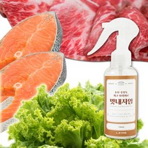 숙성제 고기 연육제 뿌리는 조미료 스테이크 바베큐 양꼬치 시즈닝 생선 잡내 갈변 비린내 제거, 맛내자임 가정용 120ml X 3개, 3개, 120ml