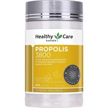 꿀벌 프로폴리스 추출물 Healthy Care 3800mg 200캡슐 PROPOLIS 피로회복, 200, 상세참조