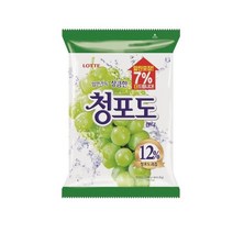 롯데제과 청포도 캔디 323g 3개
