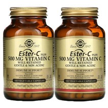 1+1 솔가 에스터 씨 중성 비타민 씨 500mg 100 베지캡슐
