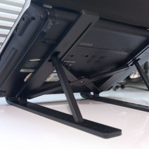 1단 2단 메탈 알루미늄 플라스틱 ABS 접이식 접착식 각도조절 높이조절 슬림 휴대용 노트북 맥북 탭 태블릿 거치대 받침대 스탠드 휴대용노트북거치대 접이식노트북거치대 노트북스탠드, 6. 1단 ABS플라스틱, 핑크-슬림라이트 보급형