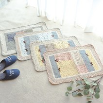 순면 발매트 욕실 주방 현관 화장실 싱크대 면 부엌, 퀼트 발