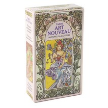 [타로카드 해석] 초보자를 위한 Mara Lunne Black Tarot 78 타로 데크 포춘 텔링 게임 점술 도구 모든 스킬 레벨, [20] 파란